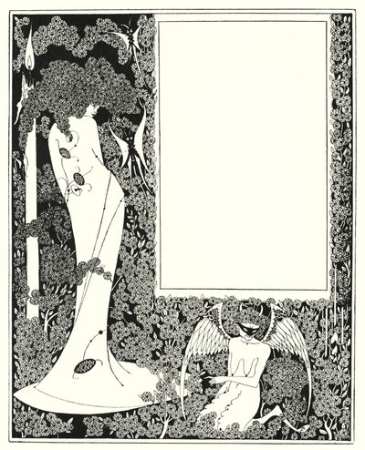 Contents border design by Aubrey Beardsley