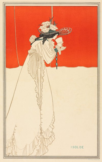 Isolde, 1895 by Aubrey Beardsley