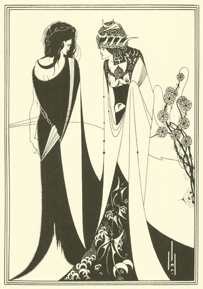 John and Salome by Aubrey Beardsley