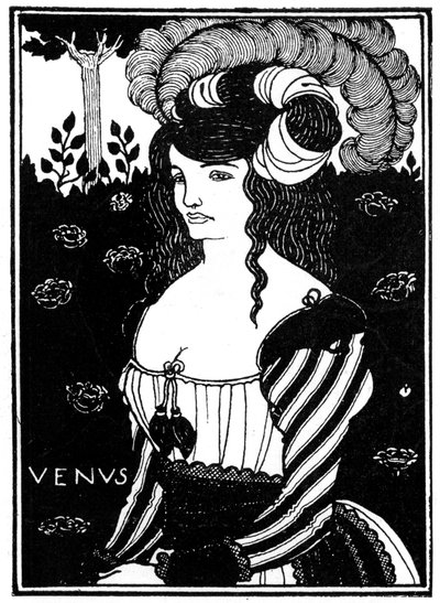 Portrait of a Woman by Aubrey Beardsley