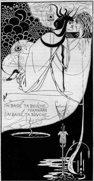 The Climax, c1893 by Aubrey Beardsley