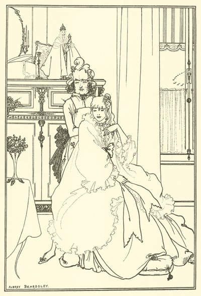 The Coiffing by Aubrey Beardsley