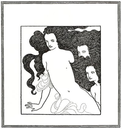 The Comedy of the Rhinegold, frontispiece by Aubrey Beardsley