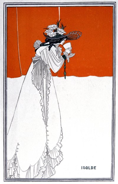 Yseult drinking the Philtre, England, c.1900 by Aubrey Beardsley