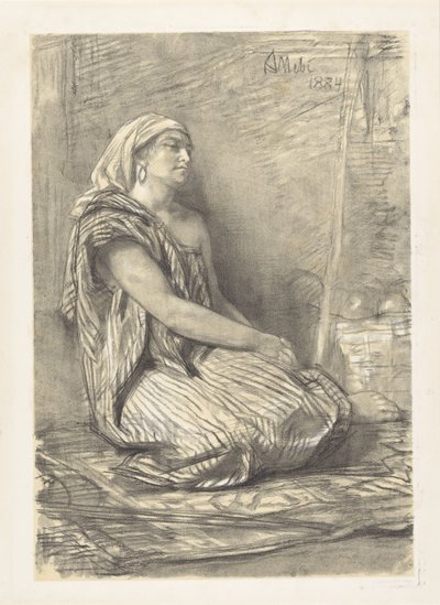 Oriental Woman by August Allebe