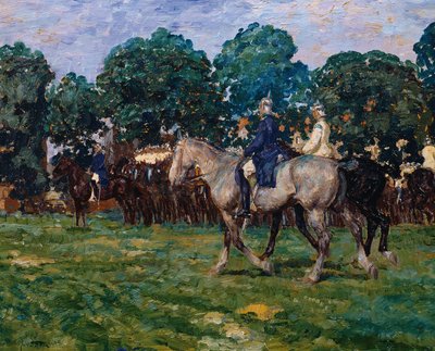 Cuirassiers by August Deusser