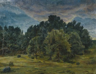 The Garden at Eiebakke by August Eiebakke