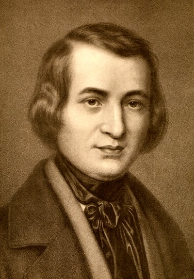 Heinrich Heine, German poet by August Friedrich Pecht
