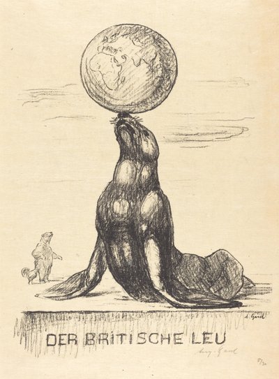 The British Lion by August Gaul