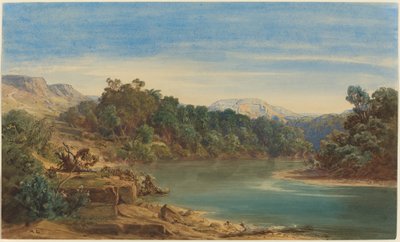 Along the Jordan River by August Löffler