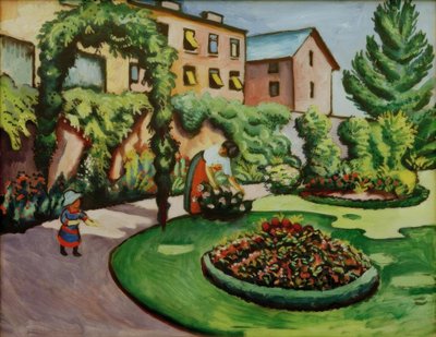 The Macke Garden in Bonn by August Macke
