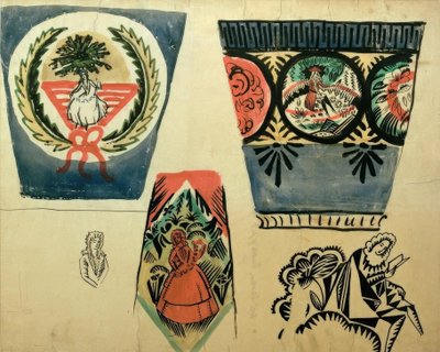 Three Vases by August Macke