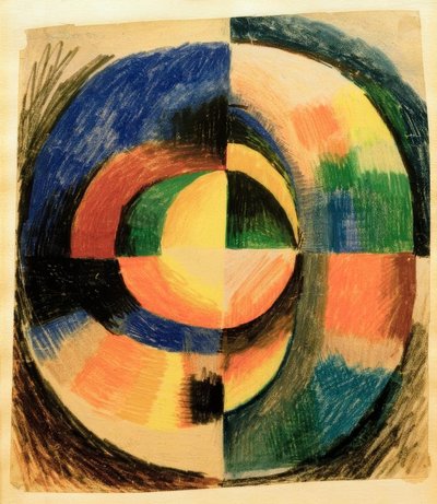 Color Circle II (large) by August Macke