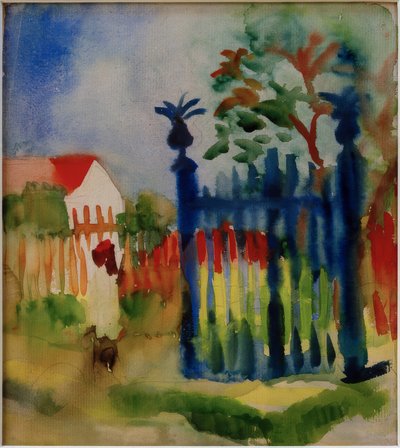 Garden Gate by August Macke