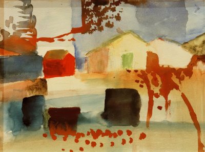 Houses by August Macke