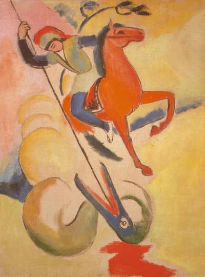 Saint George by August Macke