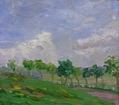 Landscape near Kandern by August Macke