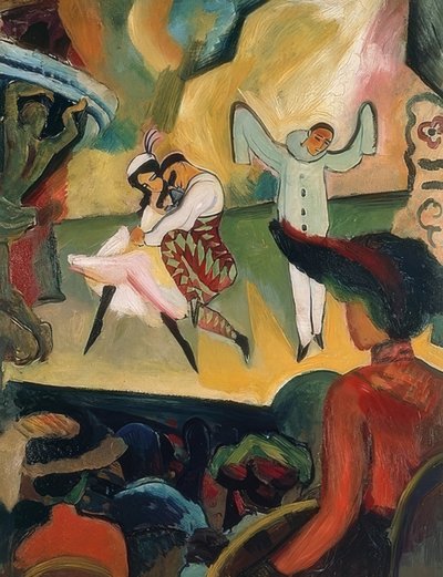 Russian Ballet I by August Macke