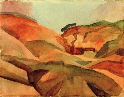 Gorge by August Macke