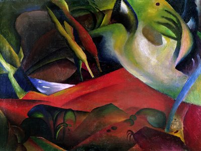 The Storm, 1911 by August Macke
