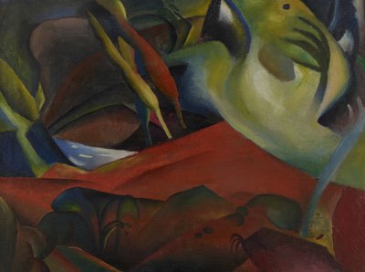 The Storm, 1911 by August Macke