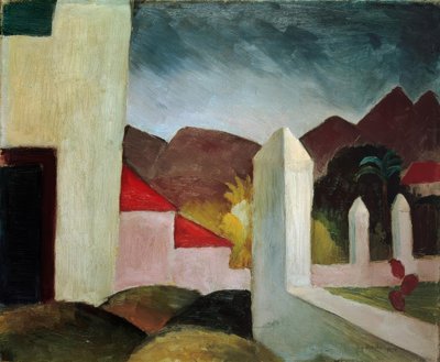 Tunisian Landscape by August Macke
