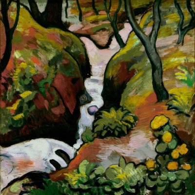 Forest Stream by August Macke