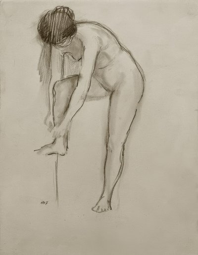 Female Nude IV by August Macke