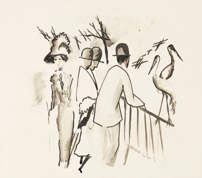 Zoological Garden II, 1912 by August Macke