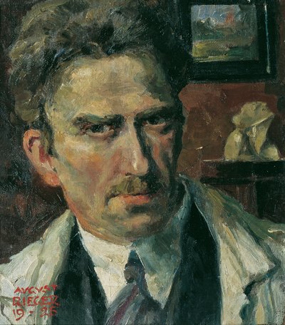 Self-Portrait by August Rieger