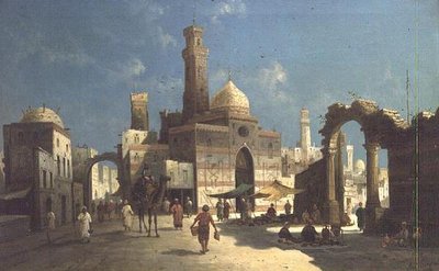 An Arab Town by August Siegen