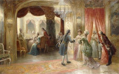 At the Opera by August Stephan Sedlacek