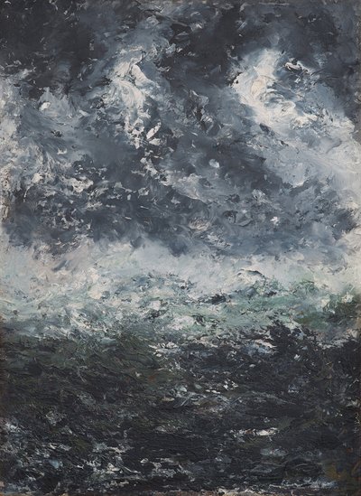 Storm Landscape, 1894 by August Strindberg
