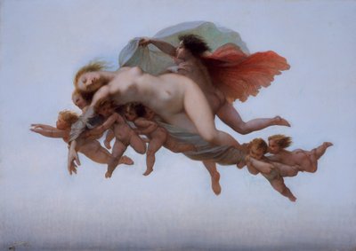 Psyche by Auguste Barthelemy Glaize