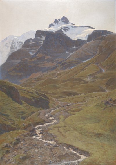 View of the Wilde Frau by Auguste Baud Bovy
