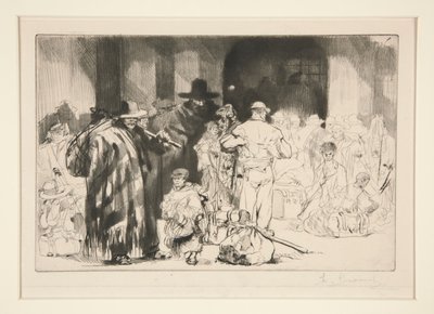 The Emigrants by Auguste Brouet