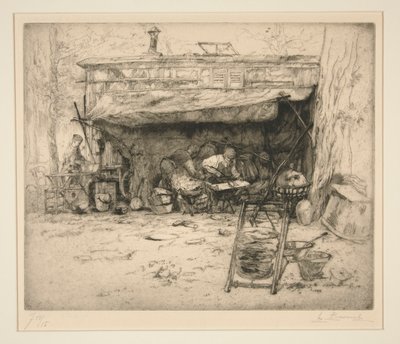 The Tinkers by Auguste Brouet