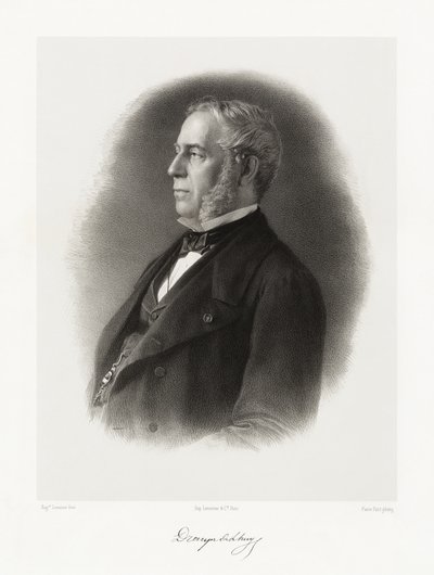 Édouard Drouyn de Lhuys by Auguste Charles Lemoine