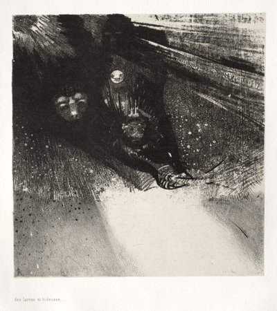 Hideous Larvae by Auguste Clot