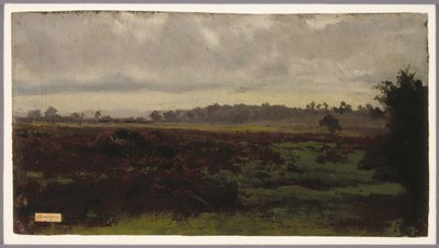 Marshlands, mid-1850s by Auguste Francois Bonheur