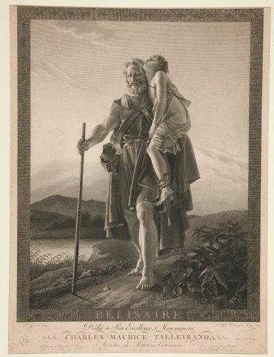 Belisarius by Auguste Gaspard Louis Desnoyers