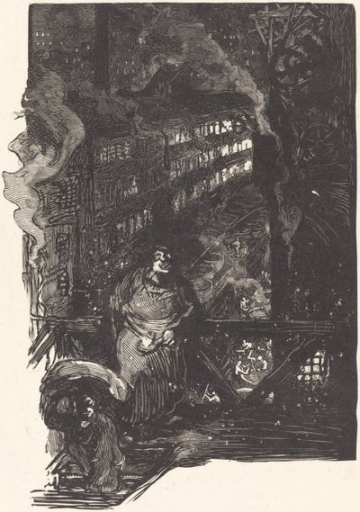Atelier de Magisserie aux Gobelins by Auguste Lepere