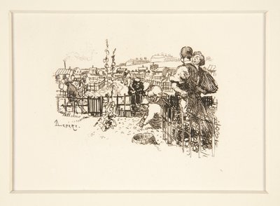 Gardening by Auguste Lepere