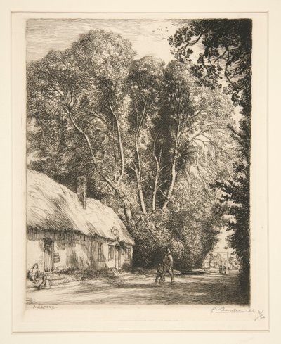 Le Bout Genet (Crèvecoeur-le-Grand) by Auguste Lepere