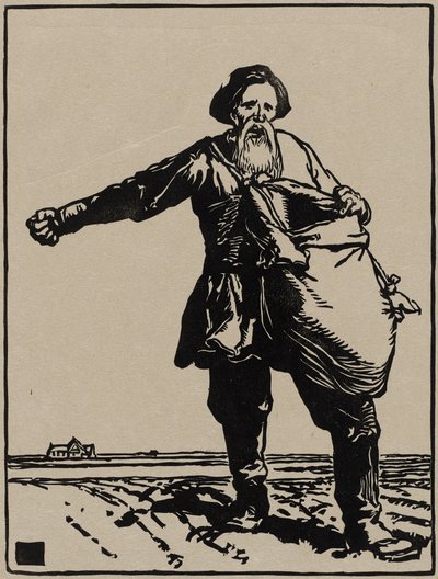 Russian Peasant by Auguste Lepere