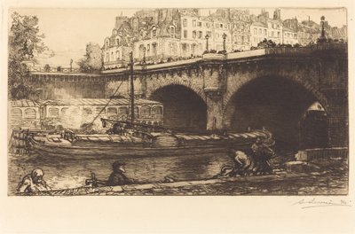 Pont Neuf by Auguste Lepere