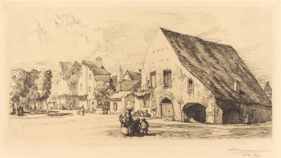 Provins (Seine et Marne) by Auguste Lepere