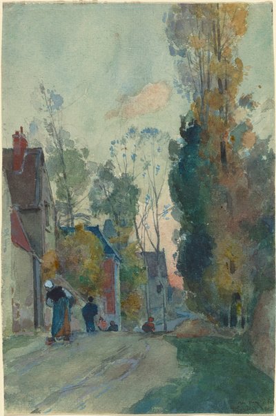 Rue de Jouy le Comte by Auguste Lepere