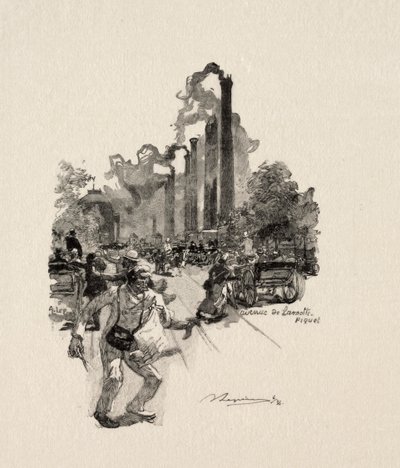 Lamotte-Piquet Avenue by Auguste Louis Lepère