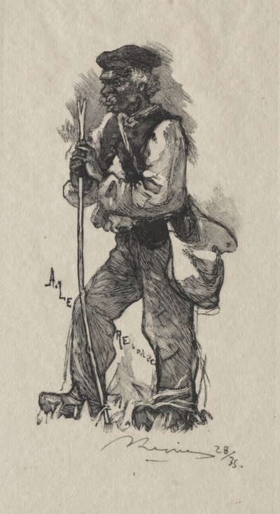 The Snake Charmer, 1889 by Auguste Louis Lepère